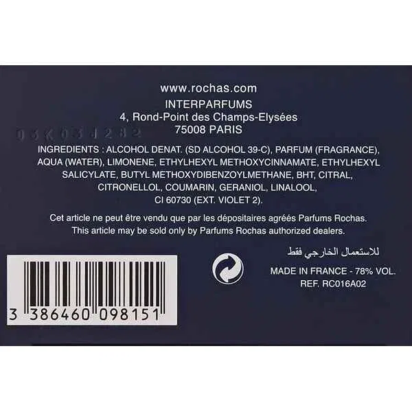 Parfym Herrar L'Homme Rochas EDT - Bild 2