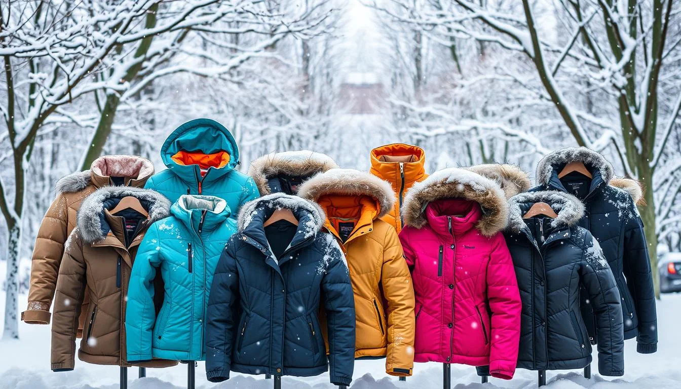 vinterjackor dam rea