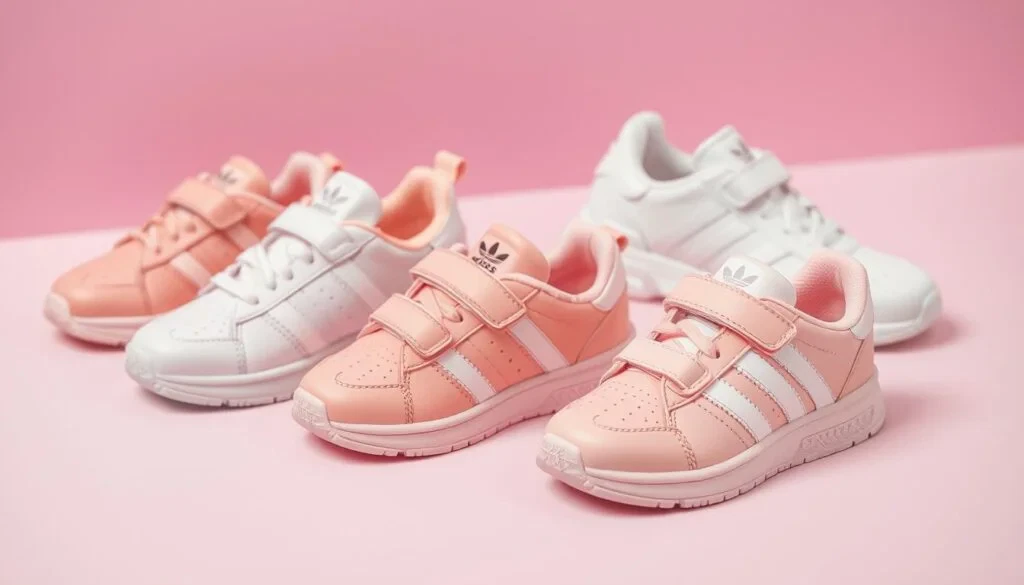 adidas skor barn rosa färger