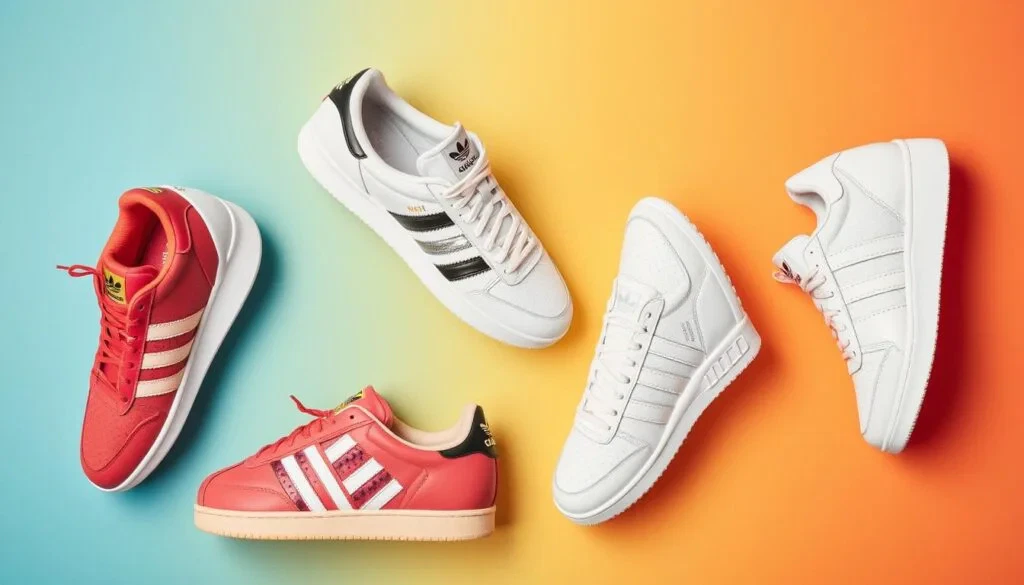 adidas skor dam färg