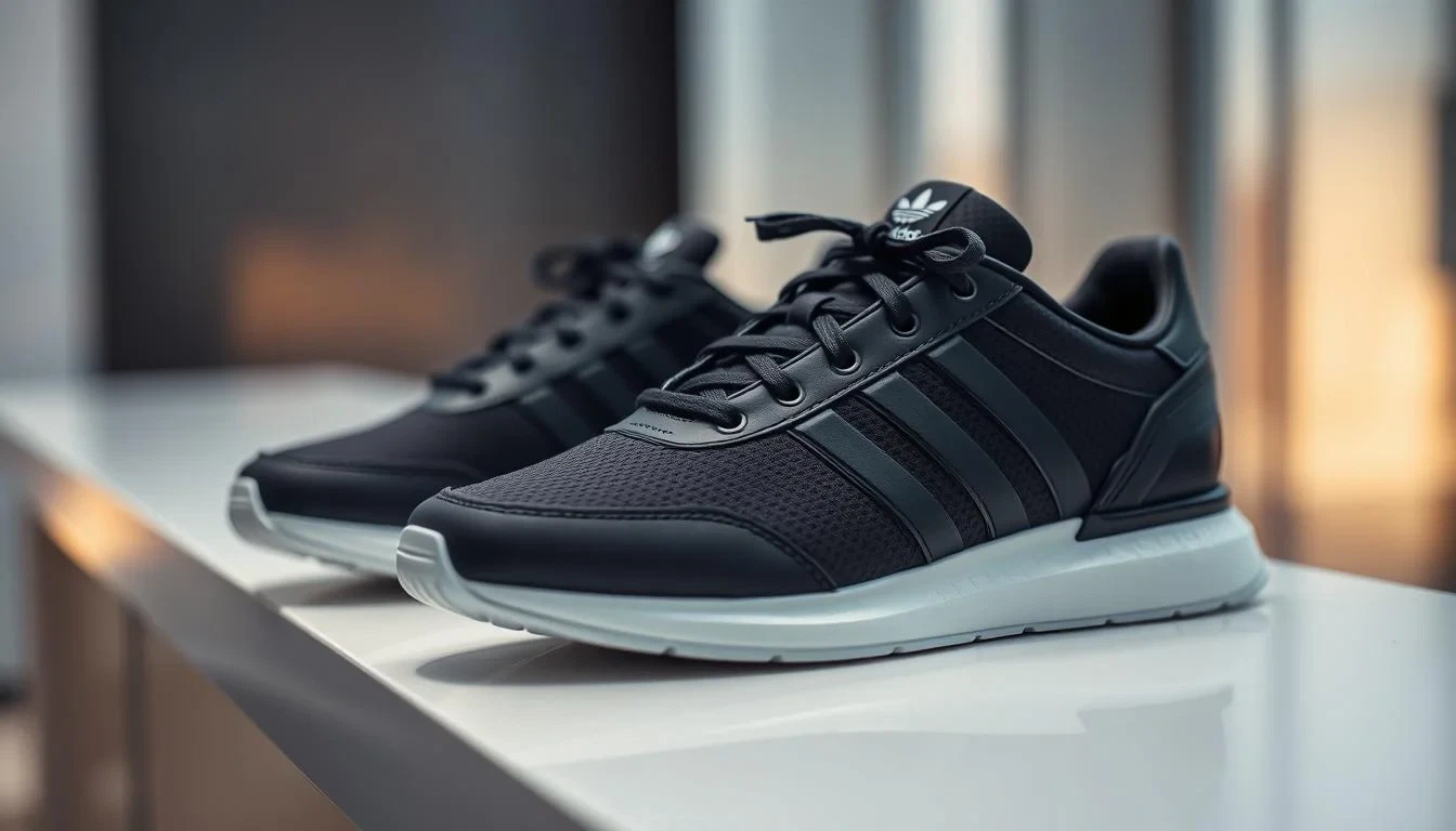 adidas skor dam svarta