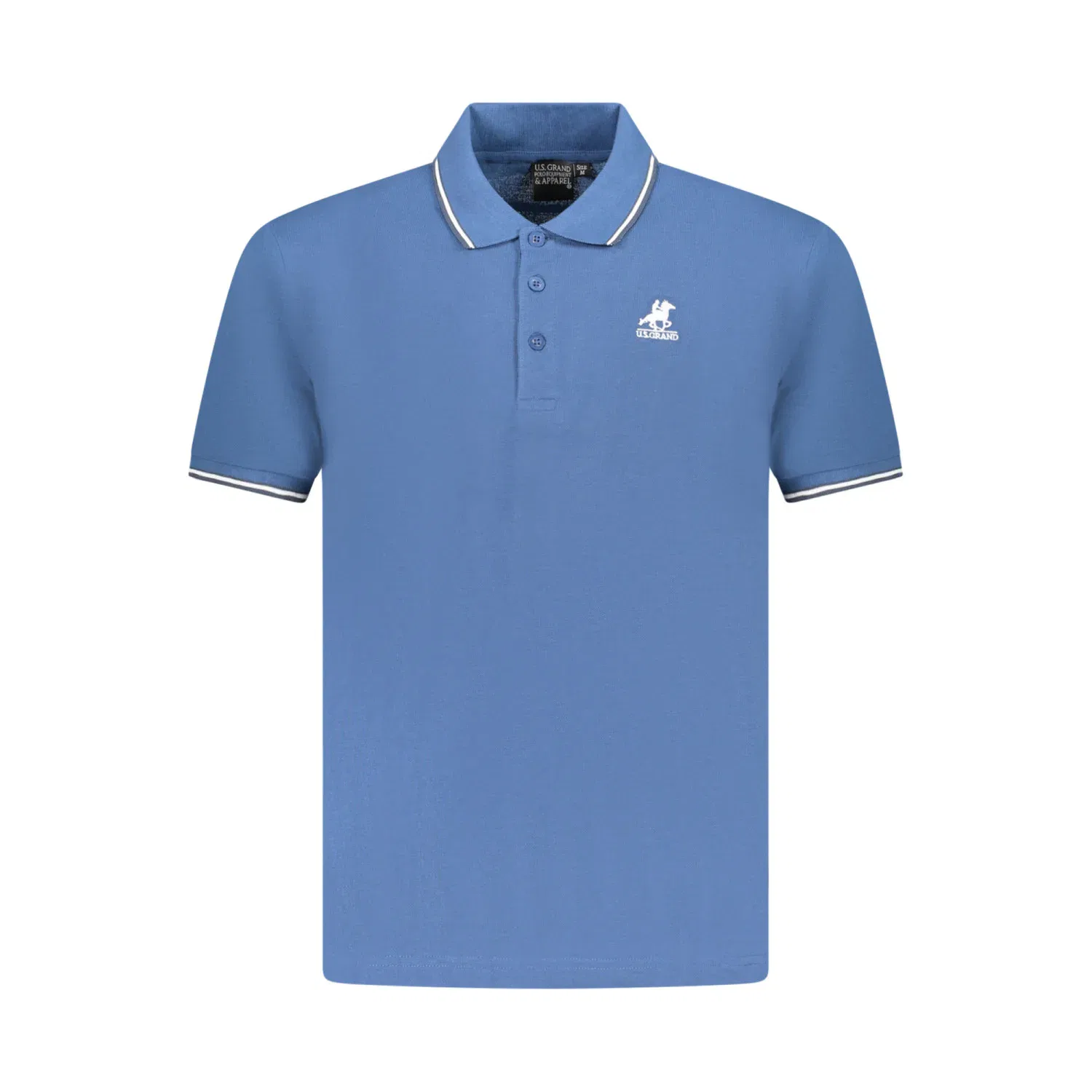 Amerikanska Grand Polo Pikétröja - Blå - Image 1