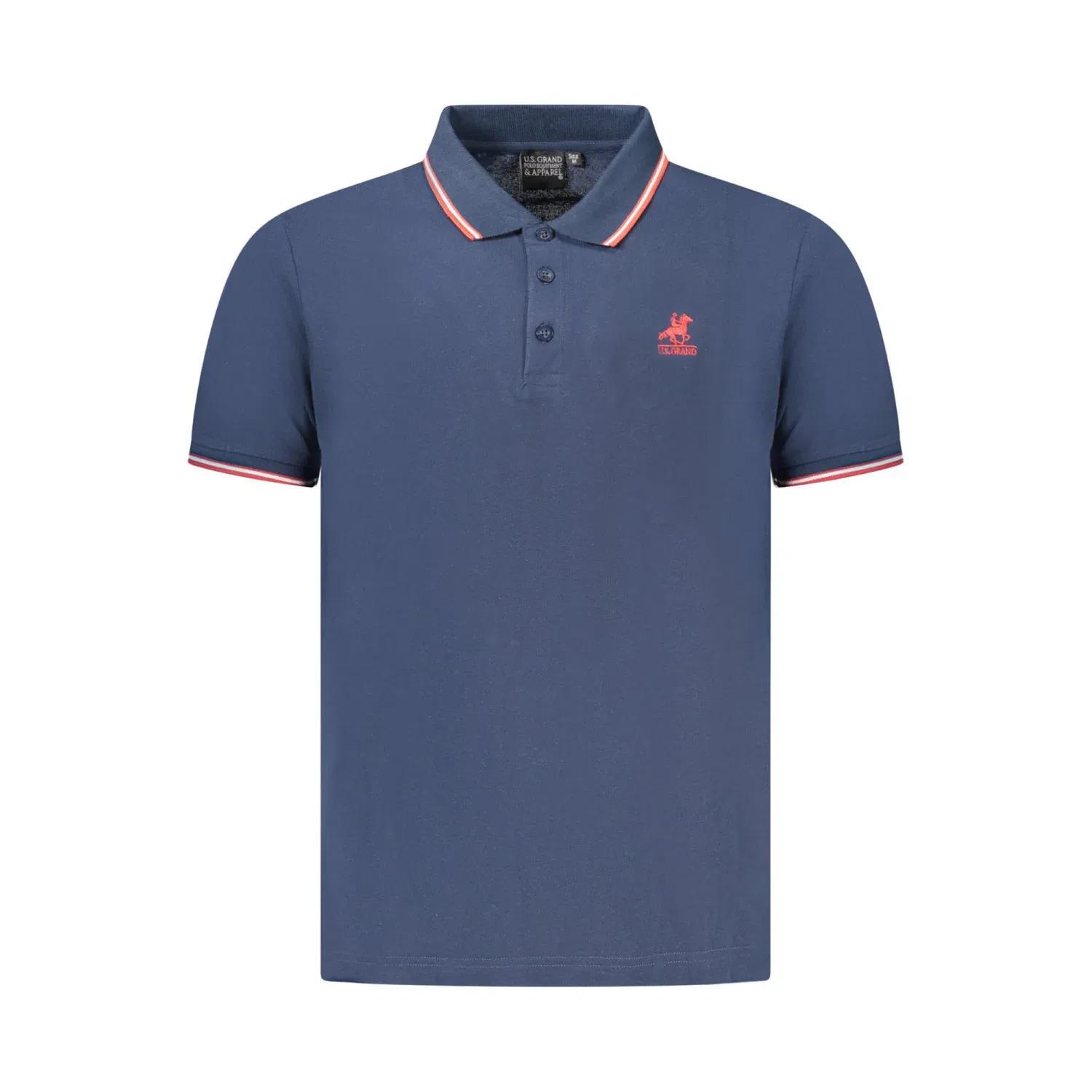 Amerikanska Grand Polo Pikétröja - Blå - Image 1