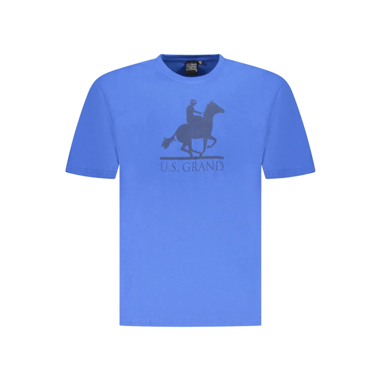 Amerikansk Grand Polo-t-shirt - Blå - Bild 1