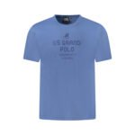 Amerikansk Grand Polo-t-shirt - Blå