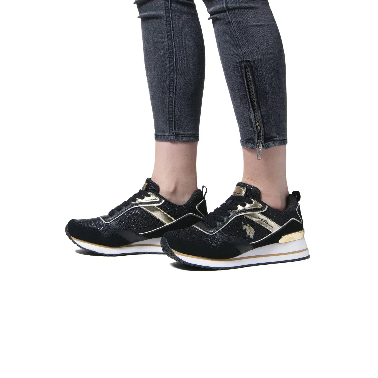 U.s. polo best price Sneakers - Nero - Bild 2