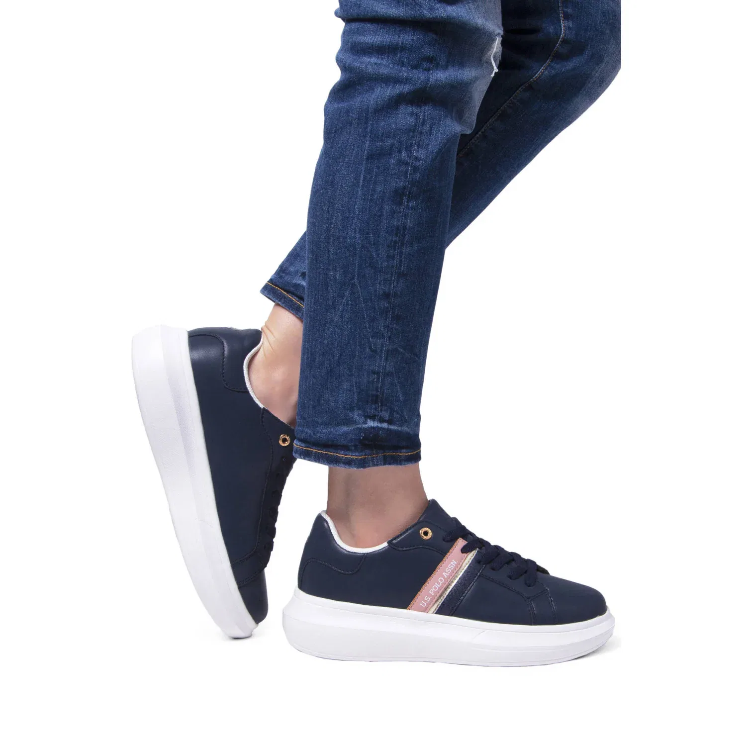 Amerikansk polo bästa pris Sneakers - Blå - Image 4