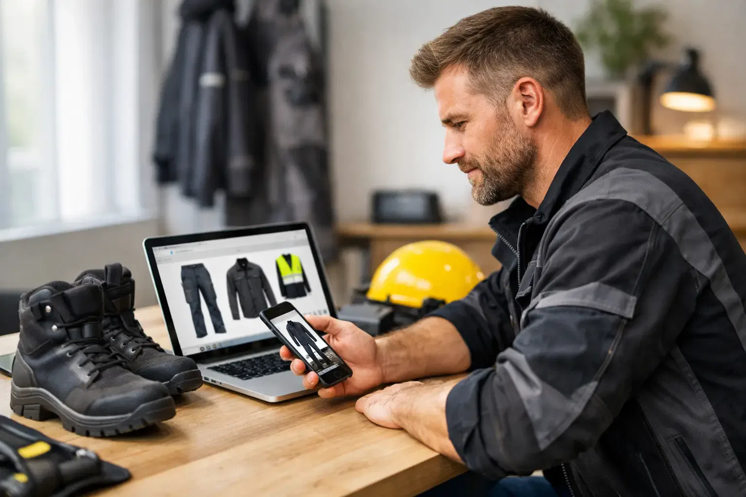 Arbetskläder herr online - köp rätt direkt