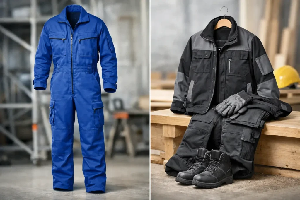 Overall eller arbetskläder - vad är skillnaden?
