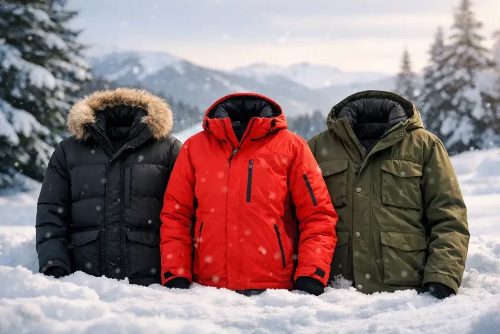 Vilken jacka är varmast på vintern?